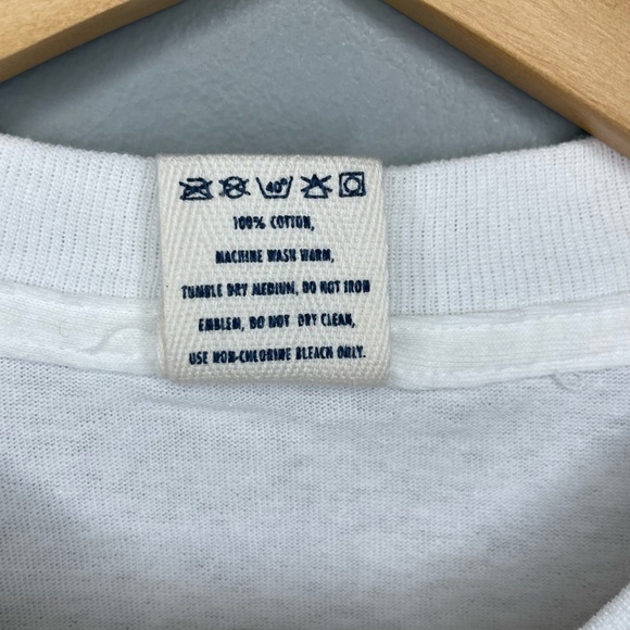Vintage Fossil Single Stitch White T-shirt Large - Picture 6 of 6